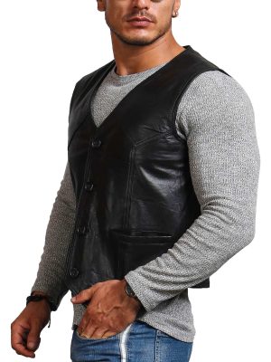 Blacksmith Vintage Cowhide Men's Leather Vest