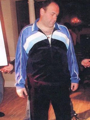 James Gandolfini The Sopranos Tony Sopranos Velvet Tracksuit