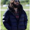 Jared Leto Morbius Dr. Michael Blue Puffer Hooded Jacket