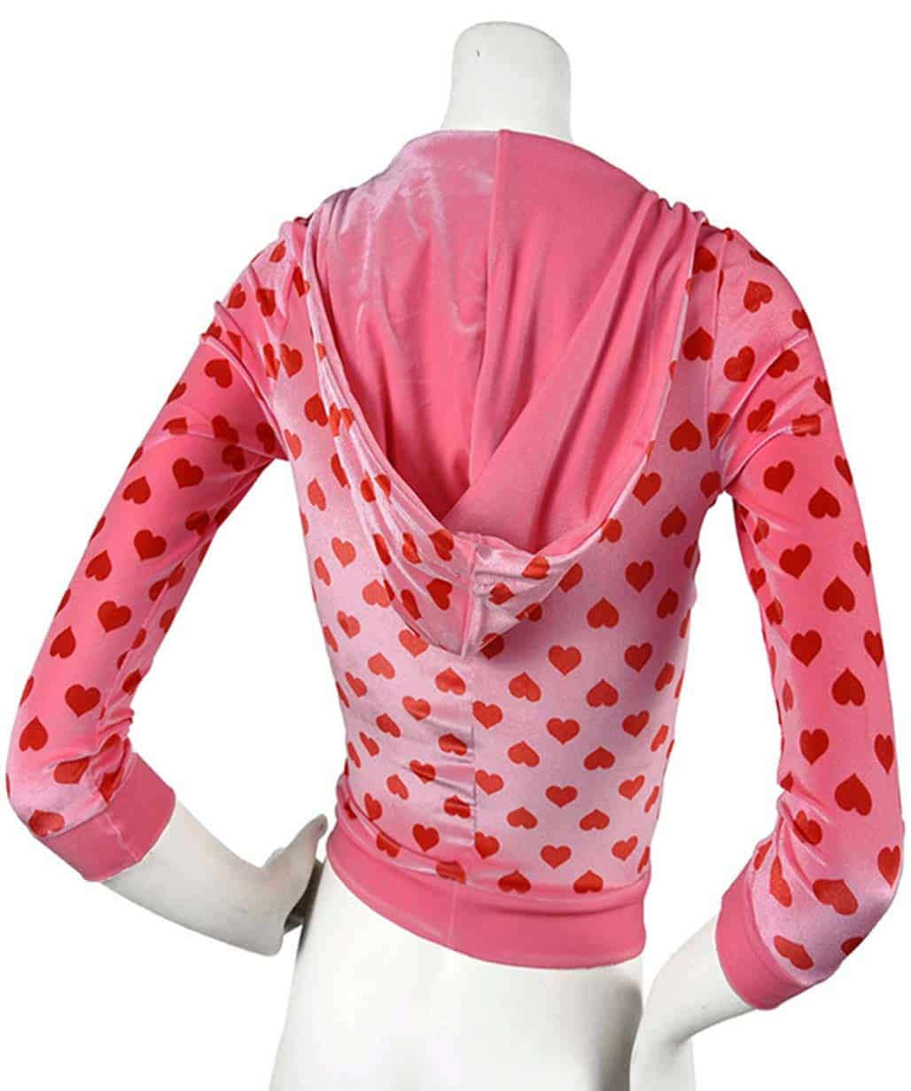 Megan Fox Jenifer’s Body Is Back Pink Heart Hoodie Jacket