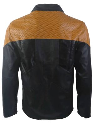 Star Trek Picard Season 3 Captain Riker Leather Jacket