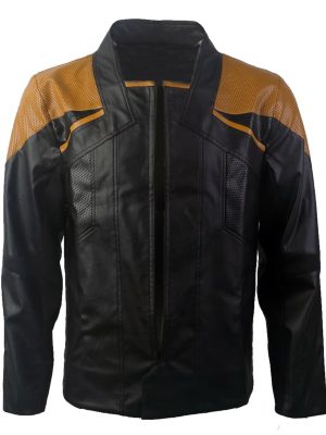 Star Trek Picard Season 3 Captain Riker Leather Jacket