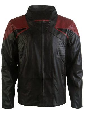 Star Trek Picard Season 3 Captain Riker Leather Jacket