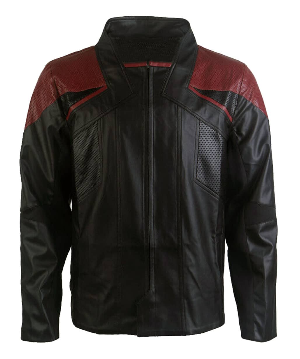 Star Trek Picard Season 3 Captain Riker Leather Jacket