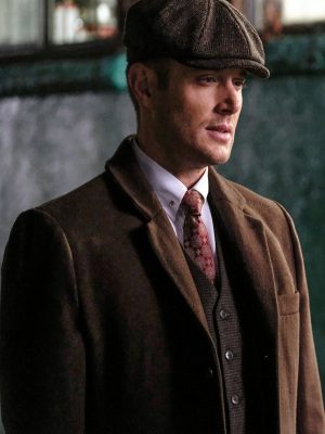 Jensen Ackles Supernatural Dean Winchester Brown Long Trench Coat