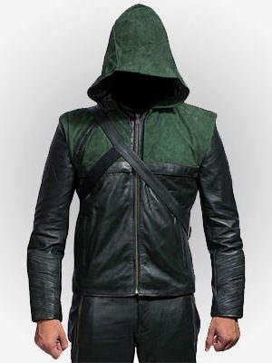 Stephen Amell Green Arrow Jacket Costume