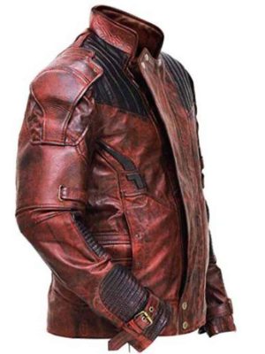 Guardians Of The Galaxy 2 Star Lord Leather Jacket
