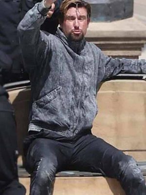 The Gray Man 2022 Ryan Gosling Grey Jacket