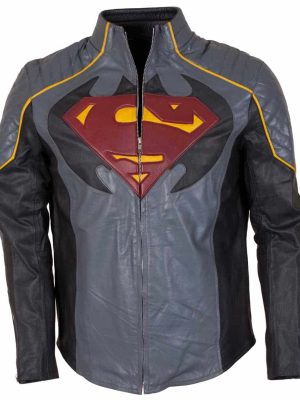 Batman V Superman Dawn Of Justice Grey Leather Jacket