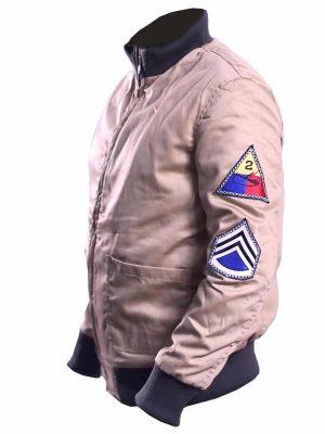 Brad Pitt Fury Wardaddy WW2 Military Jacket