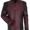 Ryan Reynolds Deadpool Maroon Leather Jacket