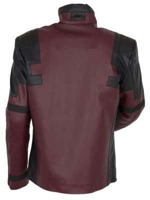 Ryan Reynolds Deadpool Maroon Leather Jacket