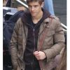 Brenton Thwaites Titans Dick Grayson Brown Cotton Jacket