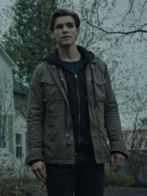 Brenton Thwaites Titans Dick Grayson Brown Cotton Jacket