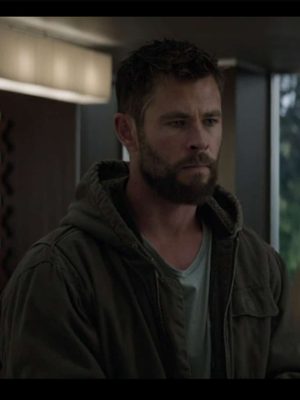 Chris Hemsworth Avengers Endgame Thor Grey Cotton Jacket
