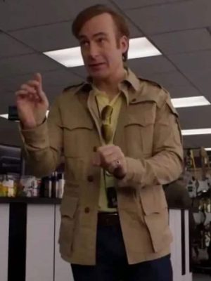 Jimmy McGill Better Call Saul Brown Cotton Jacket