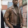 The Falcon And The Winter Soldier Sam Wilson Brown Leather Jacket