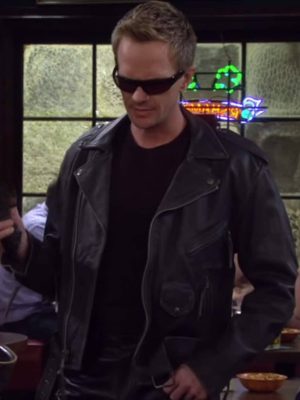 How I Met Your Mother Barney Stinson Terminator Black Jacket