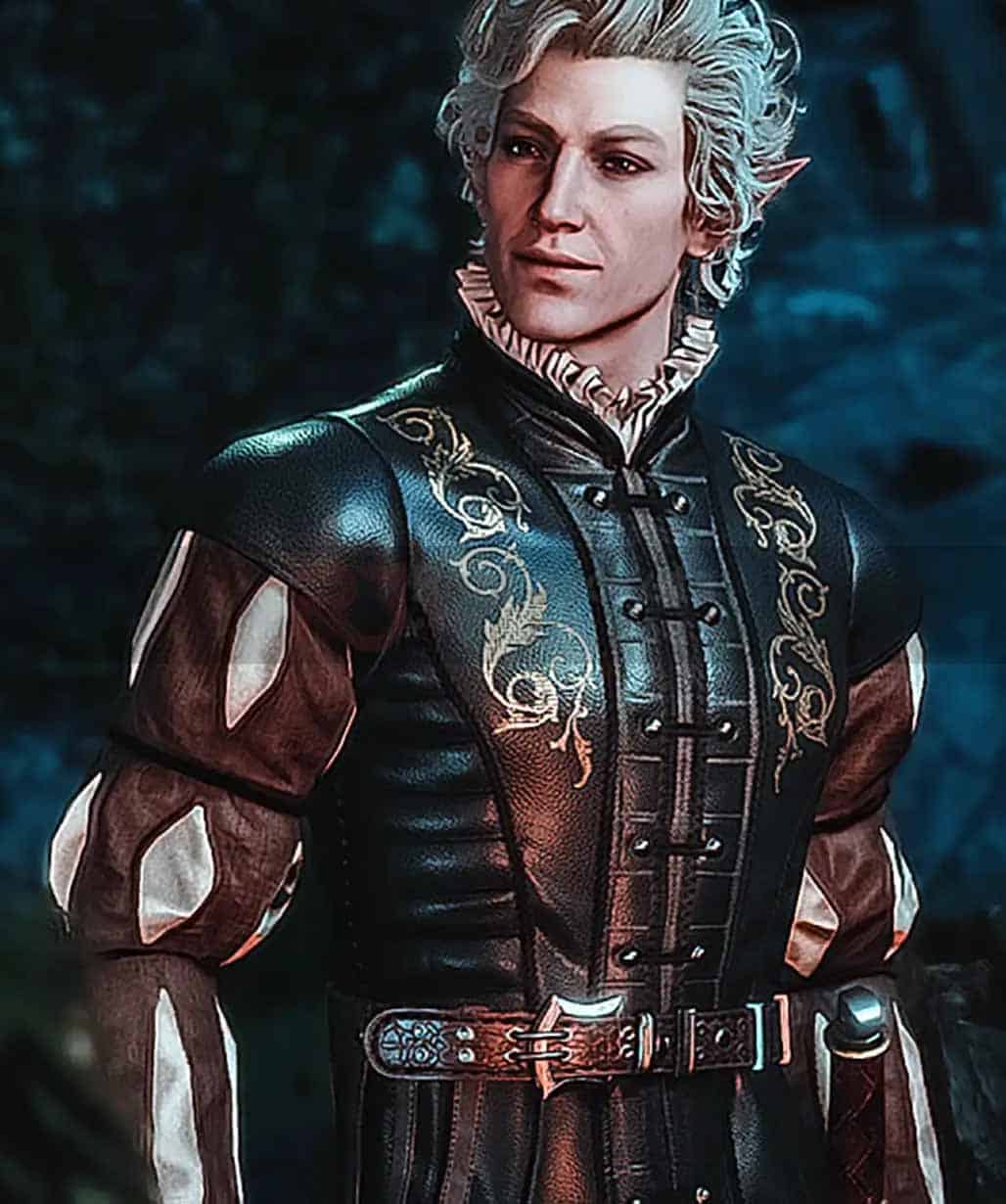 Baldurs Gate 3 Astarion Cosplay Leather JacketĀ