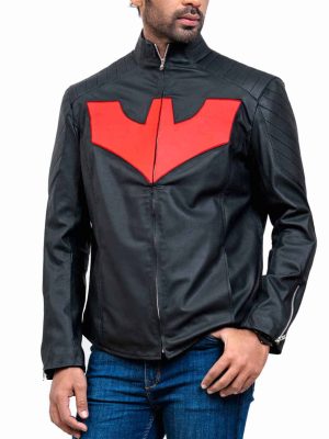 Batman Beyond Motorcycle Leather Jacket