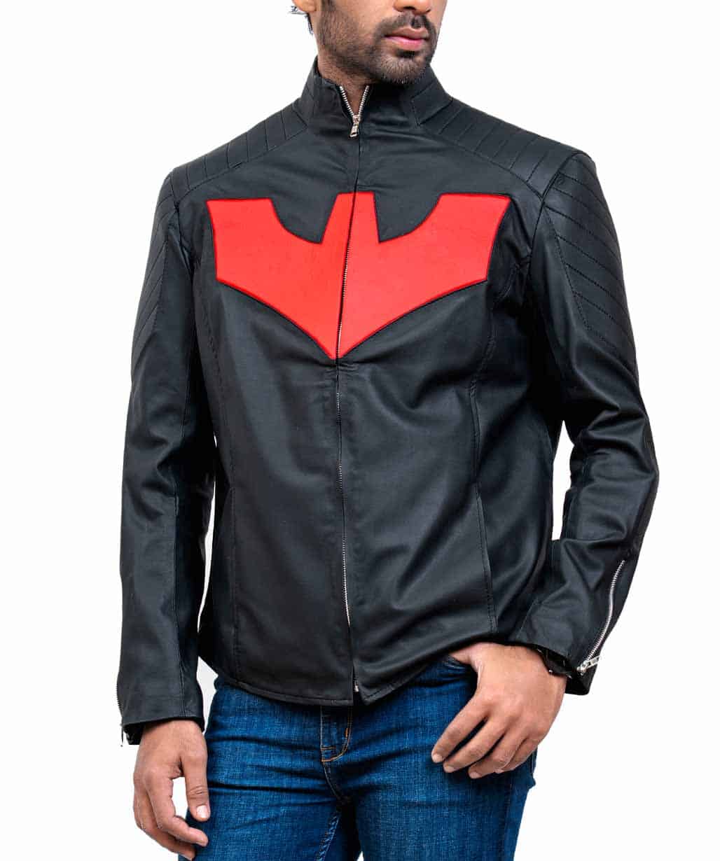 Batman Beyond Motorcycle Leather Jacket