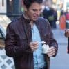 Chris Messina TV Series The Mindy Project S3 Danny Castellano Brown Leather Jacket
