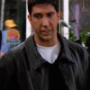 Â Ross Geller David Schwimmer Friends Black Leather Jacket