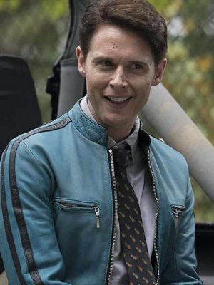 Dirk Gently Holistic Detective Agency Samuel Barnett Blue Jacket