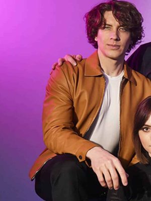 Eddie Body Fairyland Cody Fern Brown Leather Jacket