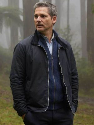 Force Of Nature The Dry 2 2024 Eric Bana Black Cotton Jacket