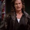 Fun Bobby Friends Brown Leather Jacket