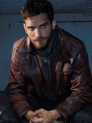 Jeff Ward Agents Of Shield Deke Shaw Brown Leather Jacket