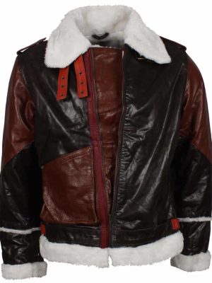 Rocky Balboa Rocky Sylvester Stallone Fur Leather Jacket