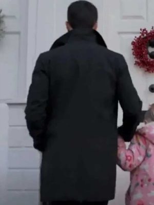 Roy Kent Ted Lasso Brett Goldstein Black Wool Trench Coat