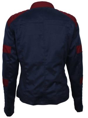 Star Trek Blue Cotton Satin Jacket Outfit