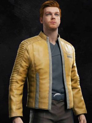 Star Wars Jedi Survivor Cal Kestis Leather Jacket