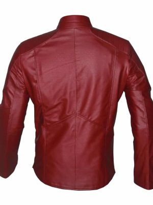 Superman Smallville Tom Welling Red Leather Costume Jacket