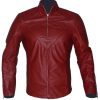 Superman Smallville Tom Welling Red Leather Costume Jacket