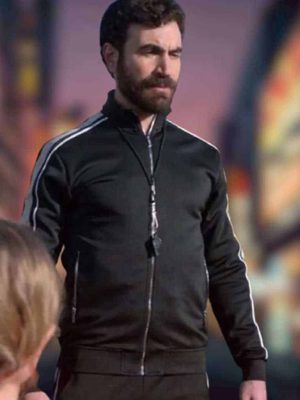 Roy Kent Ted Lasso Brett Goldstein Black Jacket Â
