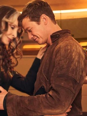 Star Trek Picard Season 3 Jack Crusher Brown Suede Leather Jacket
