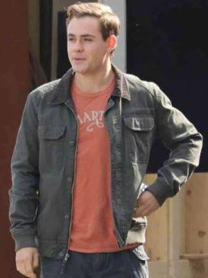 Jason Lee Scott Power Rangers Dacre Grey Cotton Jacket