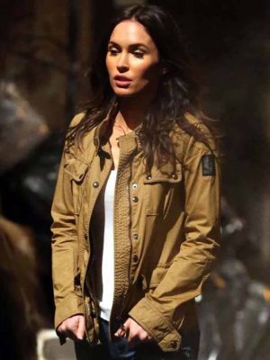 Megan Fox Teenage Mutant Ninja Turtles 2 April O' Neil Brown Cotton Jacket