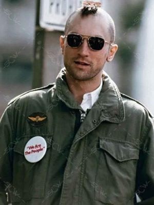 Travis Bickle Taxi Driver Green Military Jacket