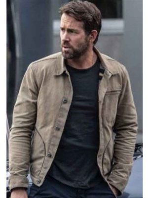 The Adam Project Ryan Reynolds Cotton Jacket