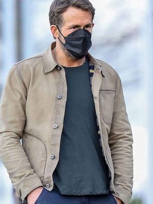 The Adam Project Ryan Reynolds Cotton Jacket