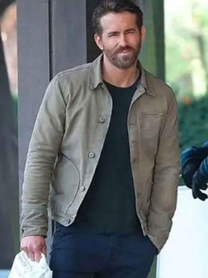 The Adam Project Ryan Reynolds Cotton Jacket