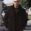 The Mechanic Resurrection Jason Arthur Bishop Statham Black Wool Pea Coat