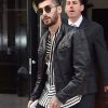 Zayn Malik Vintage Black Leather Jacket