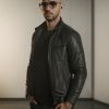 Andrew Tate Black Leather Jacket