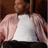 Anthony Anderson Black-Ish Pink Satin Bomber JacketÂ